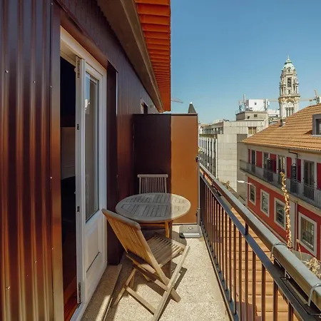 Lägenhet Downtown Prime With Terrace By Vacationy Oporto