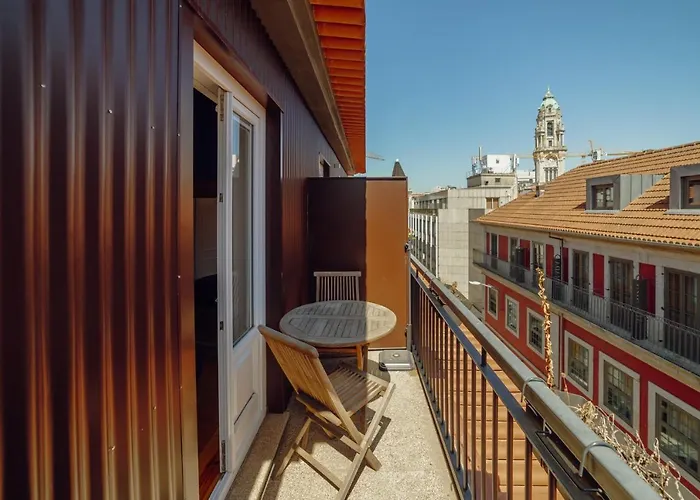 아파트 Downtown Prime With Terrace By Vacationy 포르투